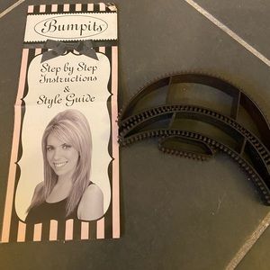 Bump hit hair accessories (3) and instruction pamphlet